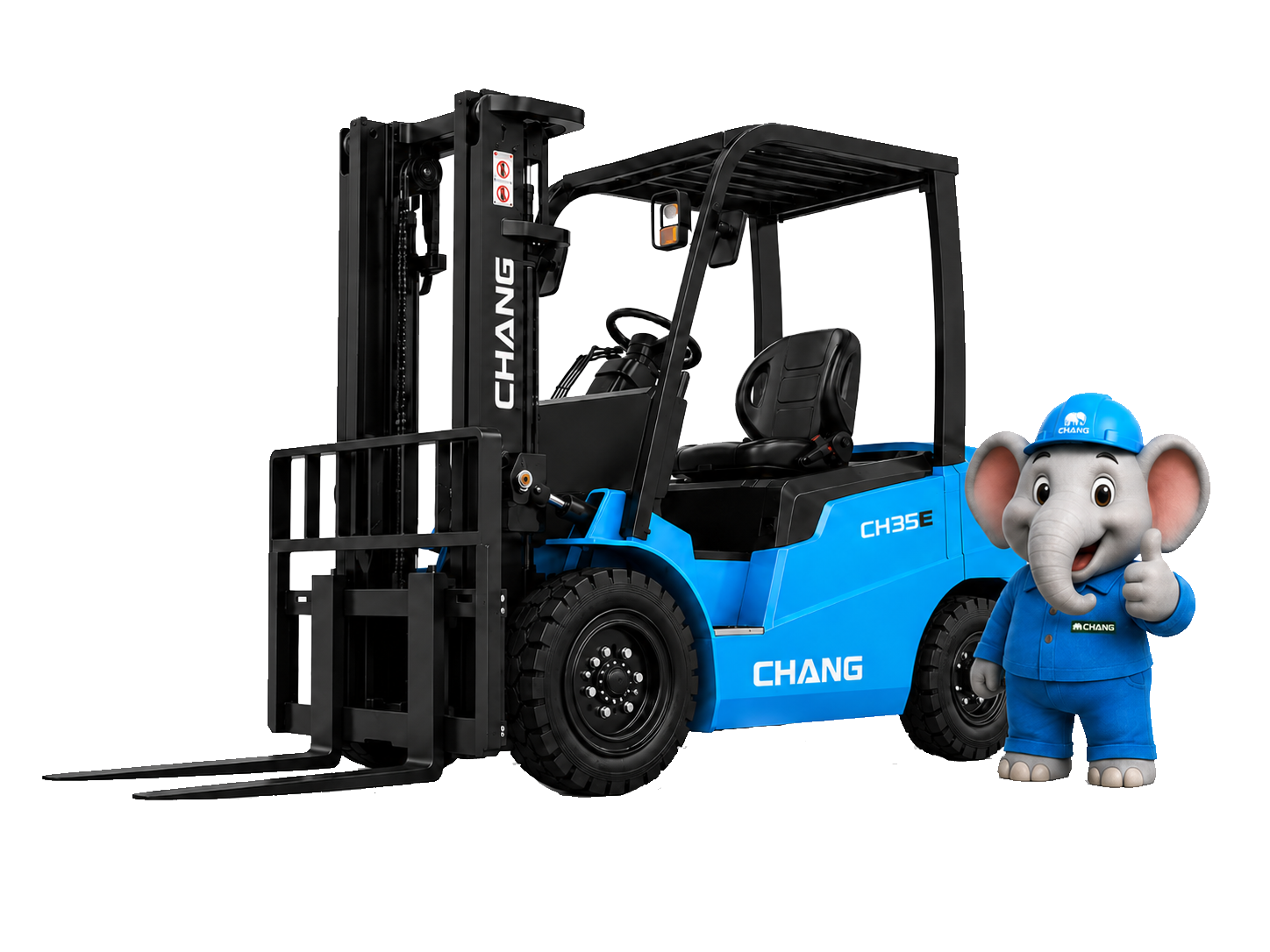 Product view CH35E Forklift